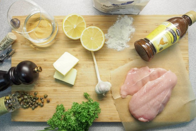 Kana piccata resepti kapris