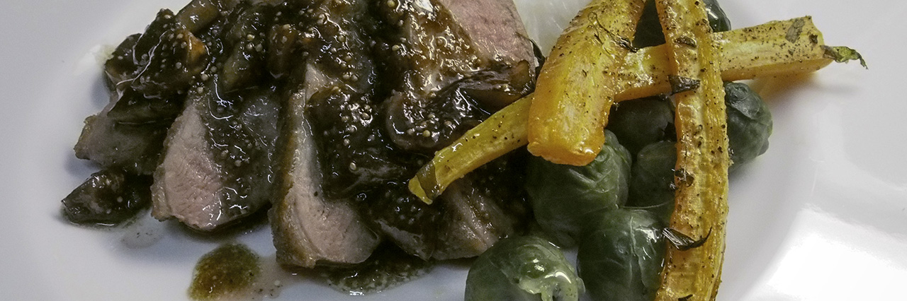 resepti ankka viikunakastike