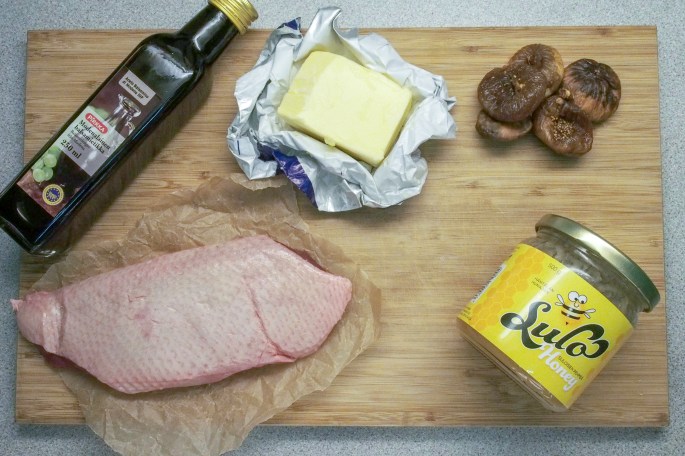 resepti ankka viikunakastike