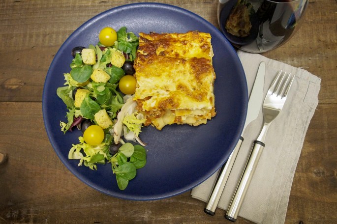 Lasagne resepti ricotta mozzarella