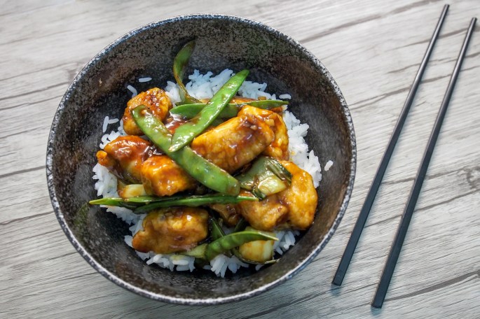 Kiinalainen resepti itse tehty tofu kana paksoi