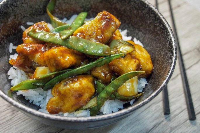 Kiinalainen resepti itse tehty tofu kana paksoi